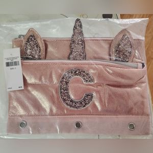 [New with tag] Justice Rose Gold Unicorn 🦄 Pouch